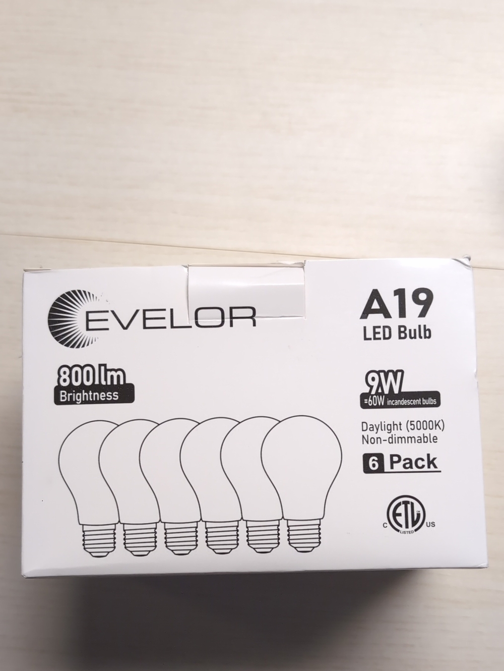 Light Bulbs Pack Of 6